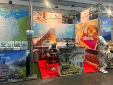 Messestand Deutschland - Counter Hotel Gut Riedelsbach im Bayerischen Wald