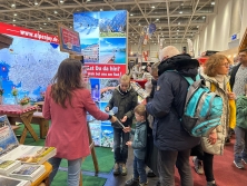 Messestand Urlaub in den Alpen