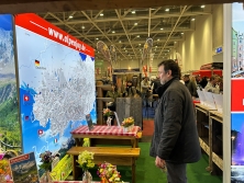 Messestand Urlaub in den Alpen