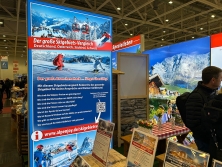 Messestand Urlaub in den Alpen