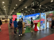 Messestand Urlaub in den Alpen (Stand-Nr. 5B41)