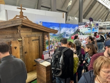 Messestand Urlaub in den Alpen