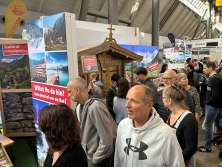 Messestand Urlaub in den Alpen