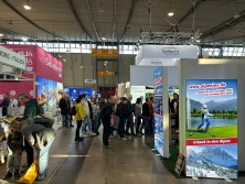 Messestand Urlaub in den Alpen