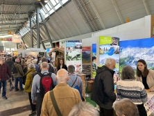 Messestand Urlaub in den Alpen