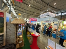 Messestand Urlaub in den Alpen