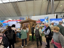 Messestand Urlaub in den Alpen