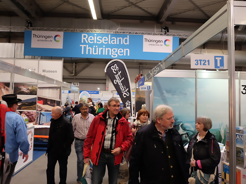 Impressionen Deutschland-STAND auf der Reisen & Caravan in ...