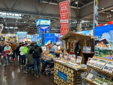 Messestand Urlaub in den Alpen