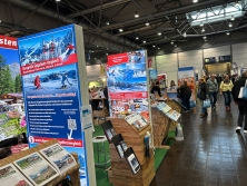 Messestand Urlaub in den Alpen