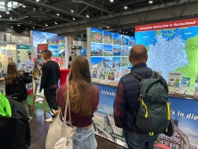 Messestand Urlaub in Deutschland auf der Touristik & Caravaning