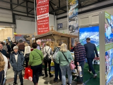 Messestand Urlaub in den Alpen N8 auf der Reisemesse in Dresden