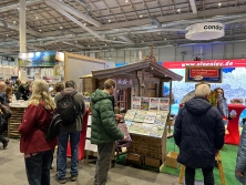 Messestand Urlaub in den Alpen