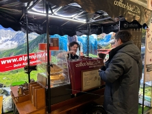 Messestand Urlaub in den Alpen