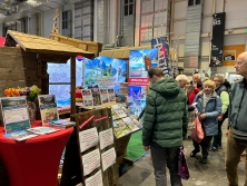 Messestand Urlaub in den Alpen